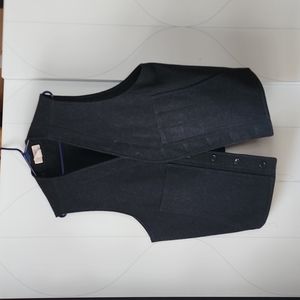 Charcoal Filson Mackinaw Wool Vest size 52